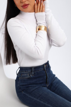 Водолазка женская с горлом теплая 32104