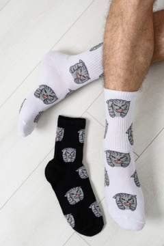 Носки стандарт Драматик кот