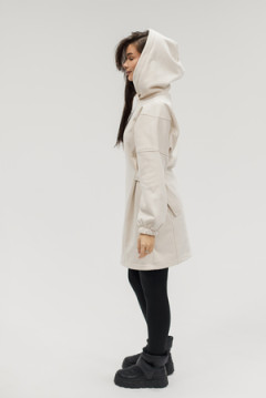 Туника теплая с капюшоном и хлястикамии