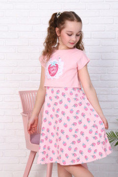Платье Клубничная Душа