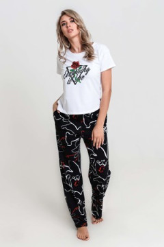 Пижама с брюками 30537