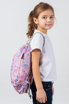 Мешок для обуви Единороги гимнасты розовый