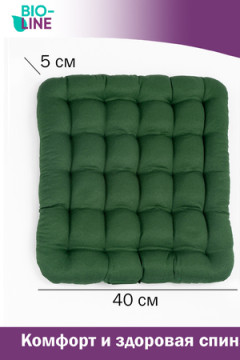 Подушка для мебели Bio-Line с гречневой лузгой PSG25