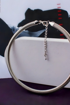 Чокер Дизайнерский Жгут, 8мм + Подарок, подарочная упаковка