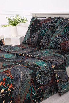 КПБ Черное Зеленое полисатин