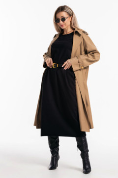 Платье футер-длинное