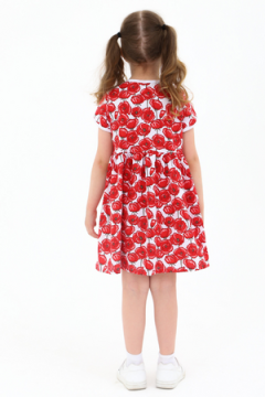 Платье 33066 Киска с карманами маки