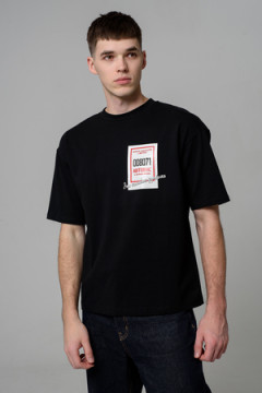 8579 футболка оверсайз мужская