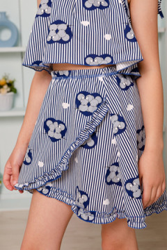 Костюм с юбкой 5123