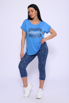 Пижама с бриджами 24672