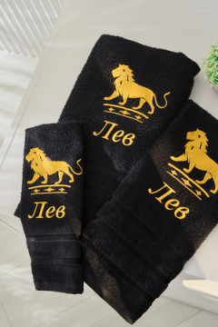 14418/10 Знаки зодиака полотенце махровое плотность 350гр