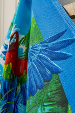 Полотенце Попугаи