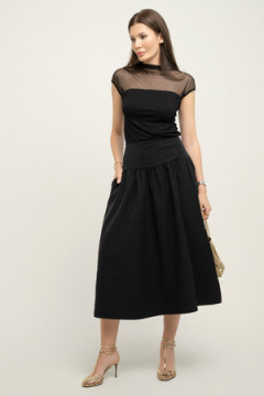 Юбка на кокетке