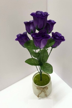 61294 Цветы искусственные 2шт