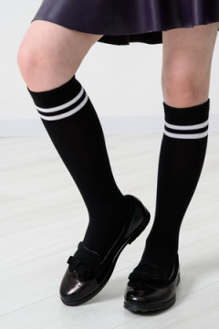 Детские гольфы Графика (2 полосы) (набор 2 пары)