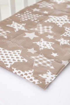 Подушка тонкая арт. ПДТ/звезды-микс-кофе