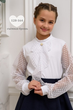 Блузка Олимпия длинный рукав