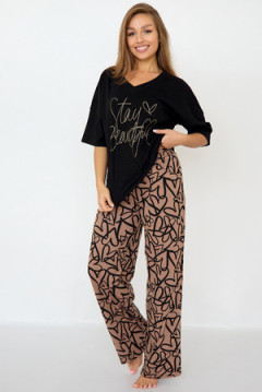 Пижама с брюками Кэр