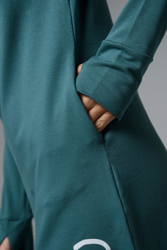 8520 Платье с капюшоном