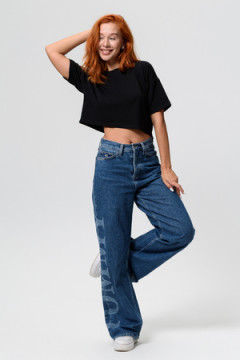 Кроп топ женский оверсайз 14416