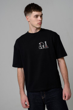 8579 футболка оверсайз мужская