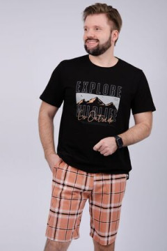 Пижама с шортами Альпы