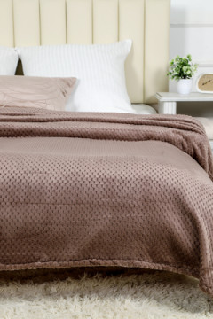 Плед велсофт Bio-Line, мягкий пушистый кубик