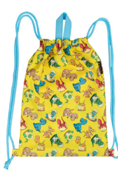 Мешок для обуви Динозавры желтые