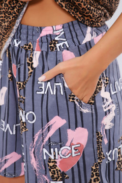 Пижама с шортами ПЖ-004