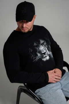 8514 Футболка с длинным рукавом мужская