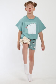 Пижама с шортами Хулиган арт. ПД-019-069