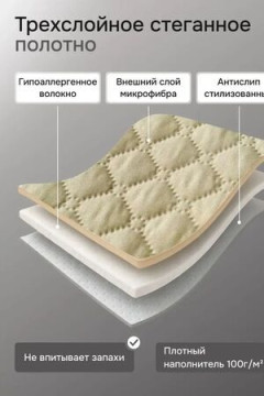 Дивандек на диван прямой 200*180 (Марлин)
