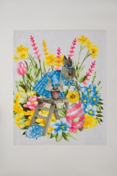 Полотенце кухонное подготовка к Пасхе