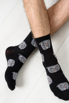 Носки стандарт Драматик кот (набор 2 пары)