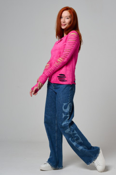 7476 Лонгслив женский