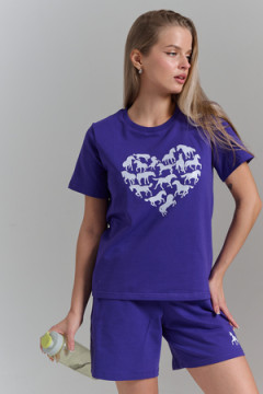 Костюм с шортами 8566