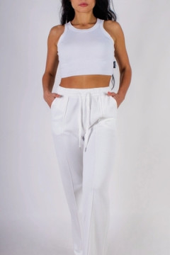 Брюки со стрелкой, на резинке