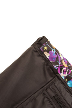 Мешок для обуви объемный Гимнастки черный фон