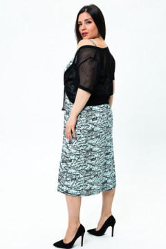 Костюм с платьем 9242