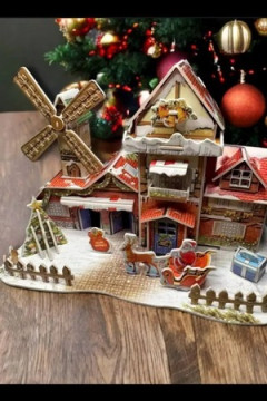 61099 3D Пазл новогодний