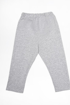 Костюм с бриджами Эмми серый с розовым