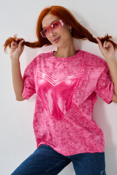 8594 футболка женская оверсайз