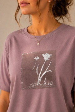 Футболка Нарядная Silver Bloom арт. 3092