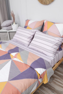 Наволочка поплин Геометрия