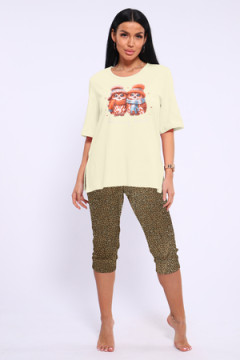 Пижама с бриджами ТК 386