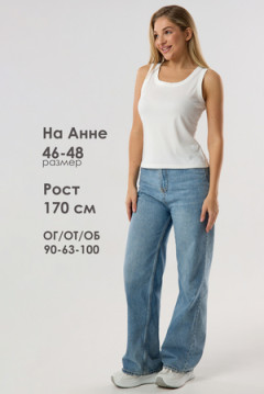 Майка в рубчик