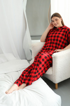 Костюм с брюками (К-02) больших размеров