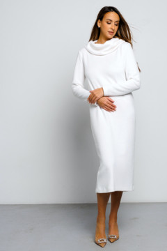 Платье миди 391WHT
