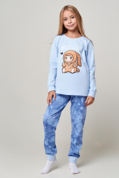 Пижама с брюками Ушастик длинный рукав