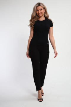 Футболка с швом и стразами ФЖ-002